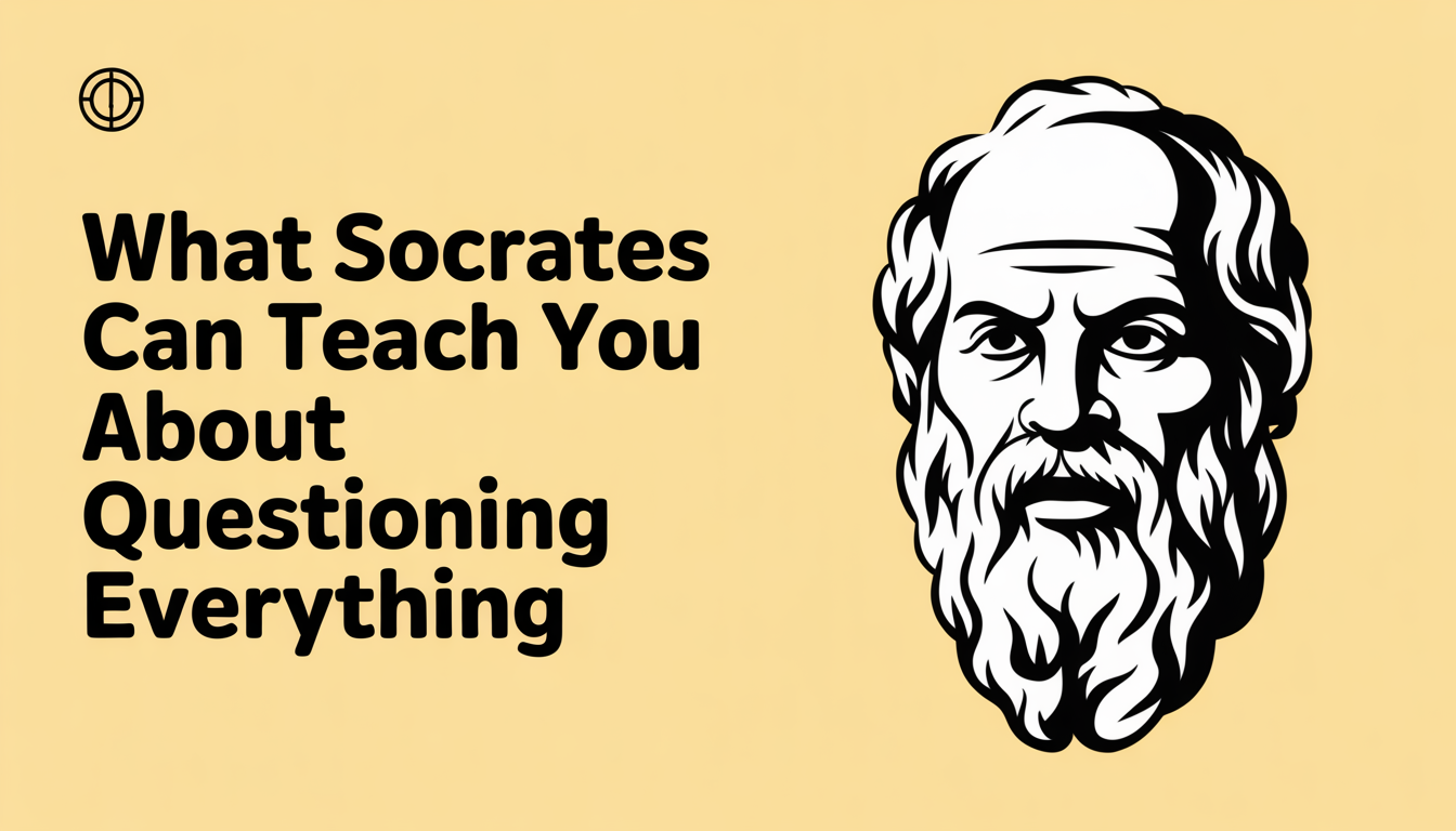 What Socrates Can Teach You About Questioning Everything