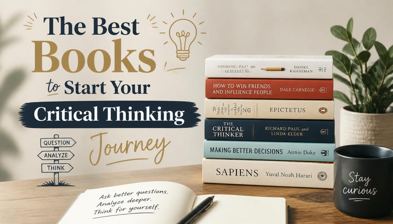 The Best Books to Start Your Critical Thinking Journey