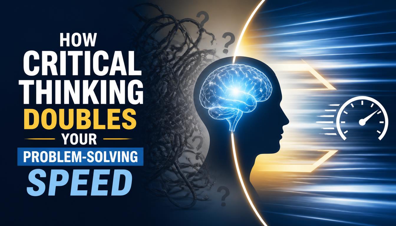 How Critical Thinking Doubles Your Problem-Solving Speed
