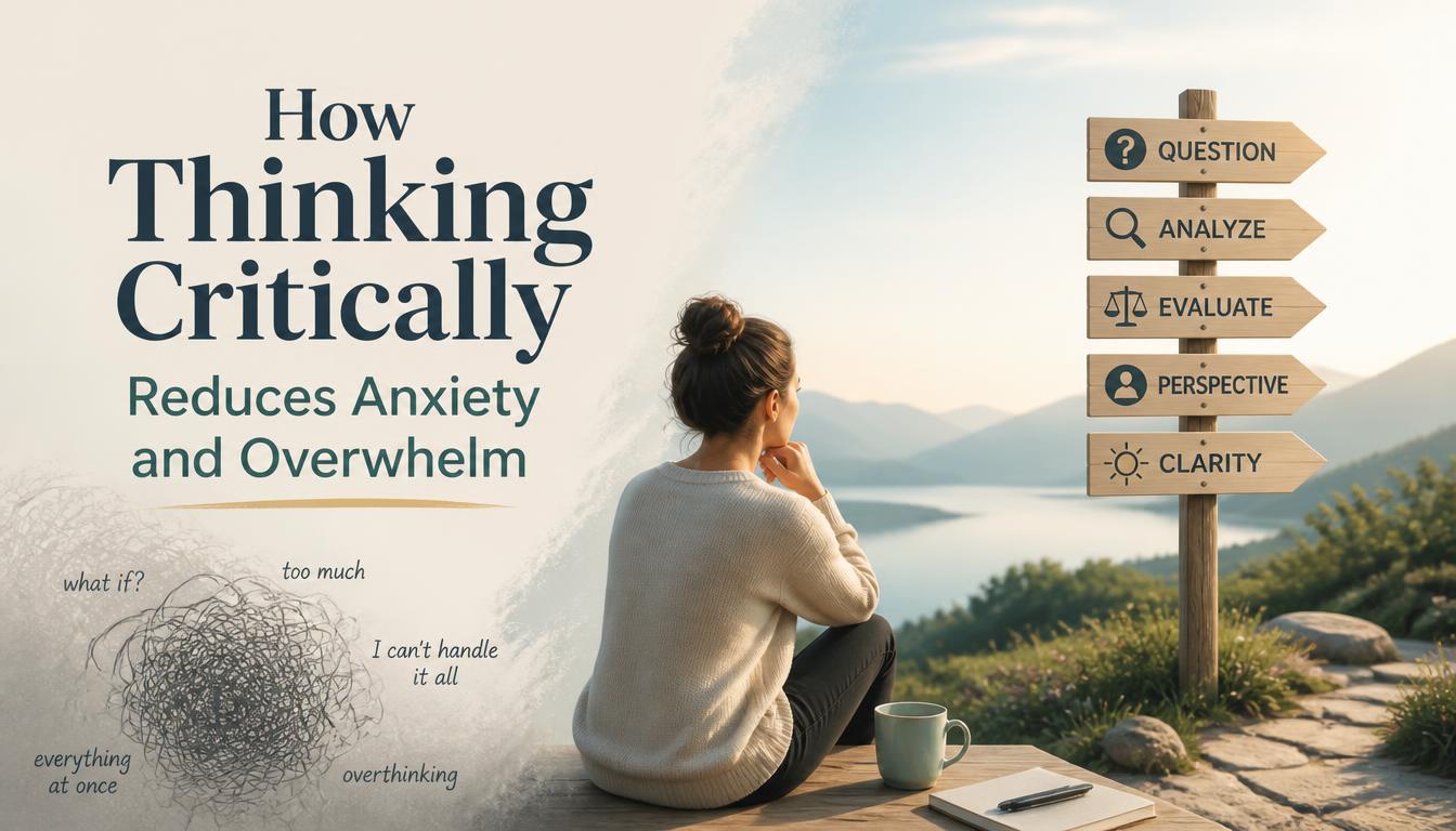  How Thinking Critically Reduces Anxiety and Overwhelm