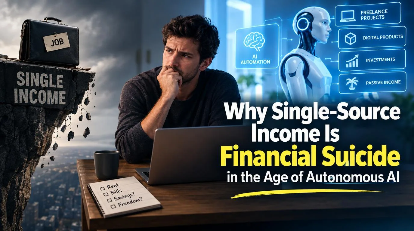 Why Single-Source Income Is Financial Suicide in the Age of Autonomous AI