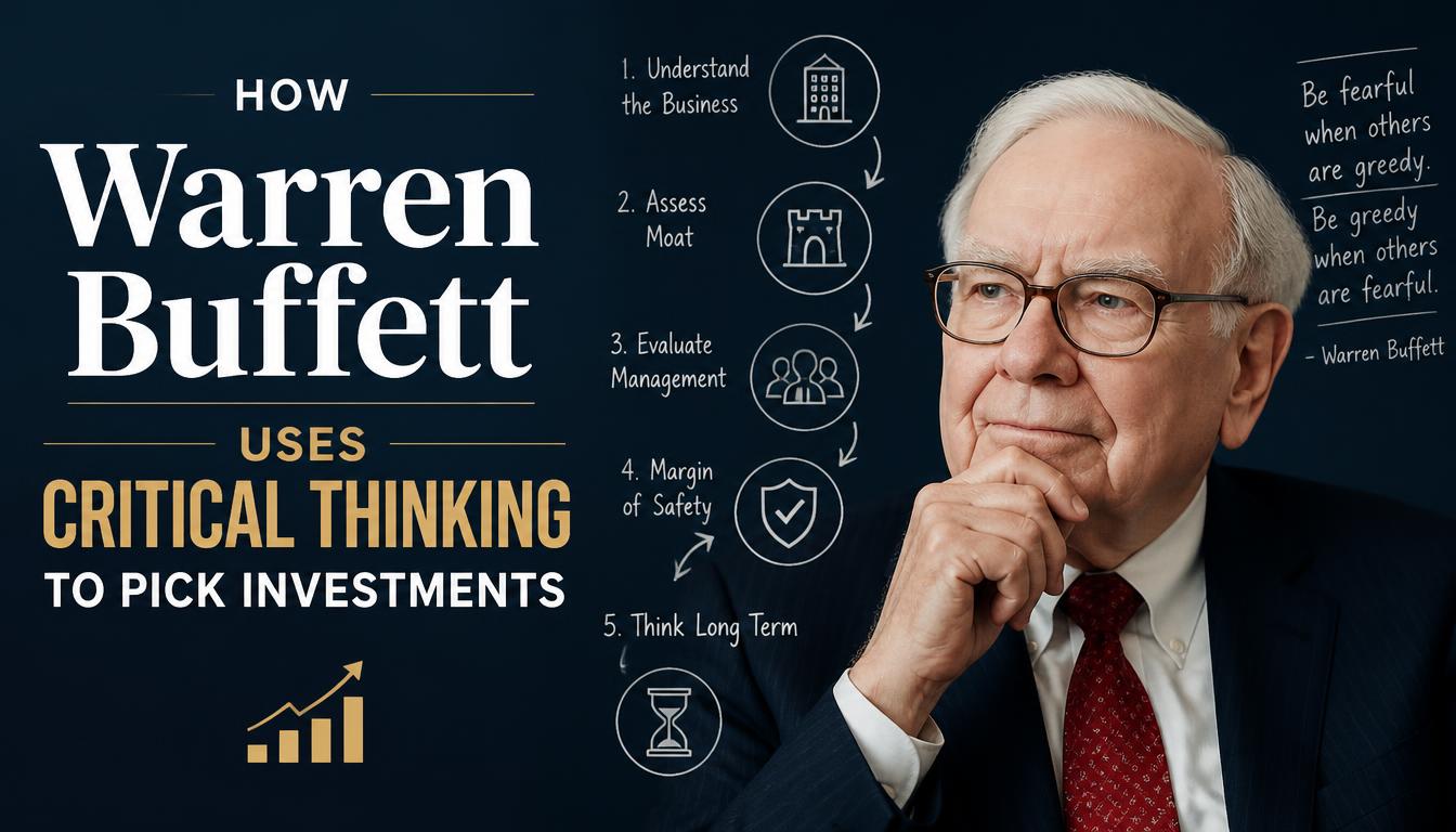 How Warren Buffett Uses Critical Thinking to Pick Investments