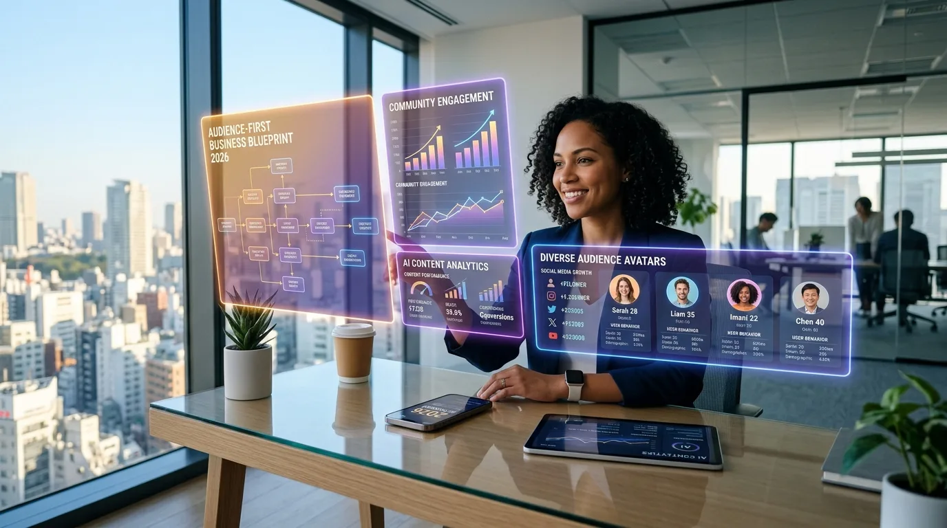 Building an Audience-First Business Using AI Content Tools (The 2026 Blueprint)