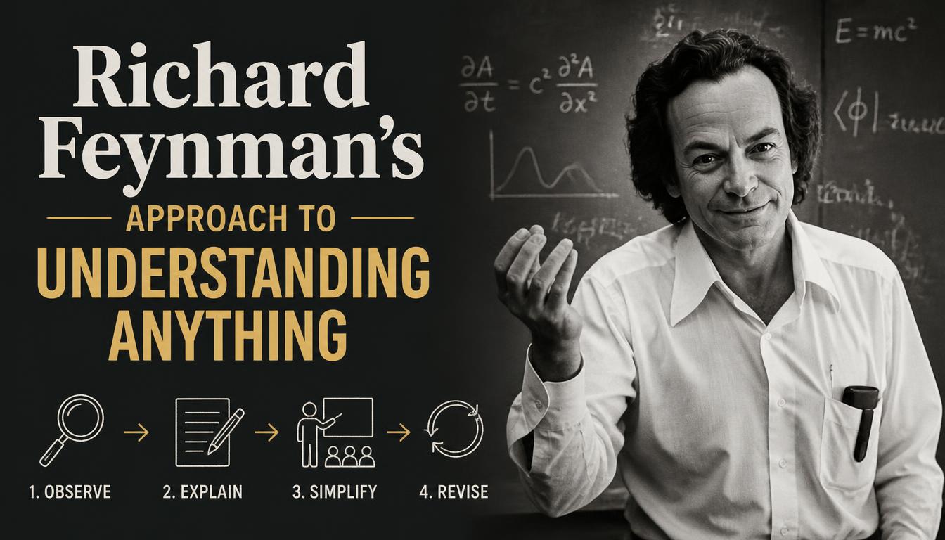  Richard Feynman's Approach to Understanding Anything