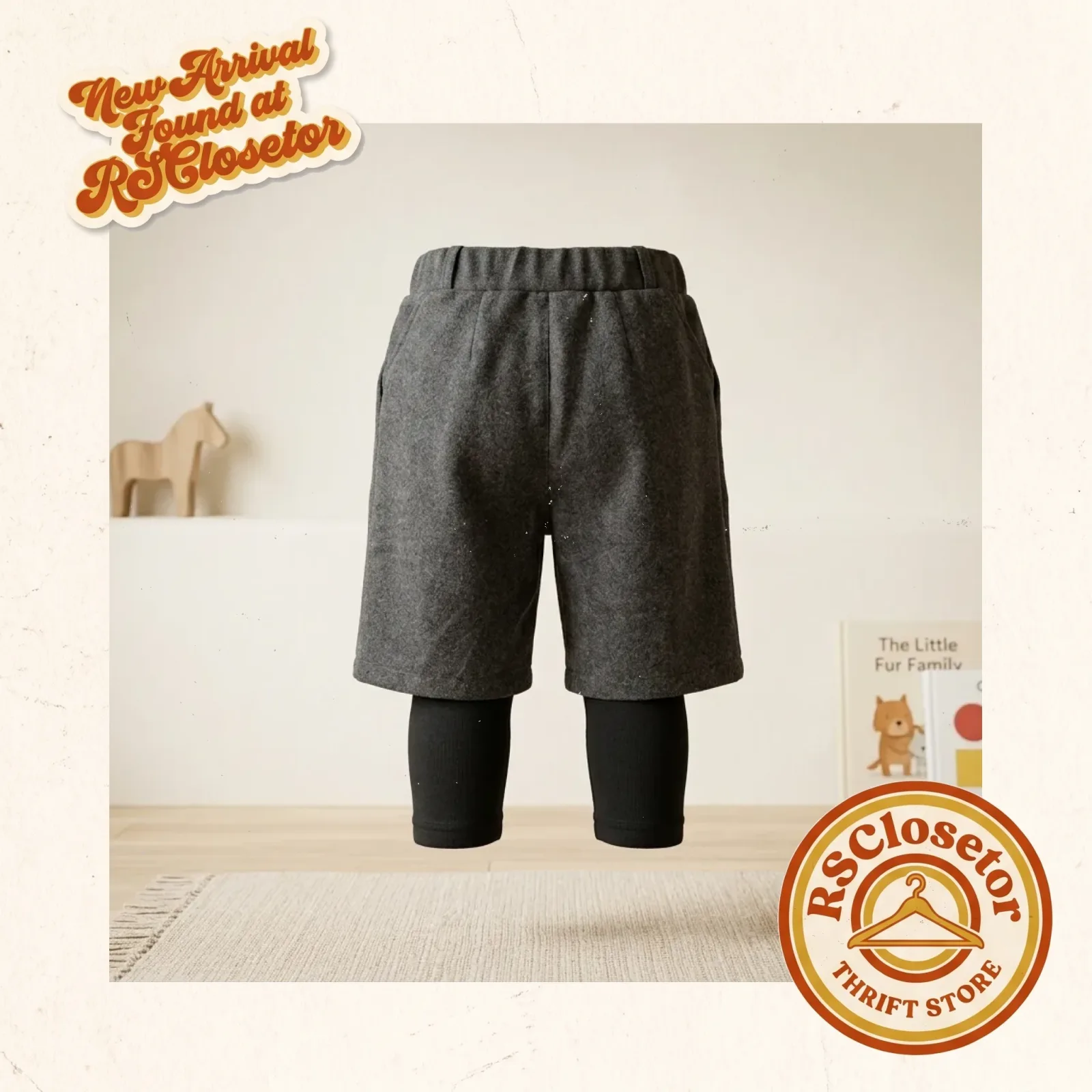 Urban Layer Marled Knit Shorts