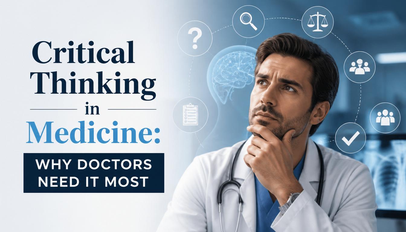 Critical Thinking in Medicine: Why Doctors Need It Most