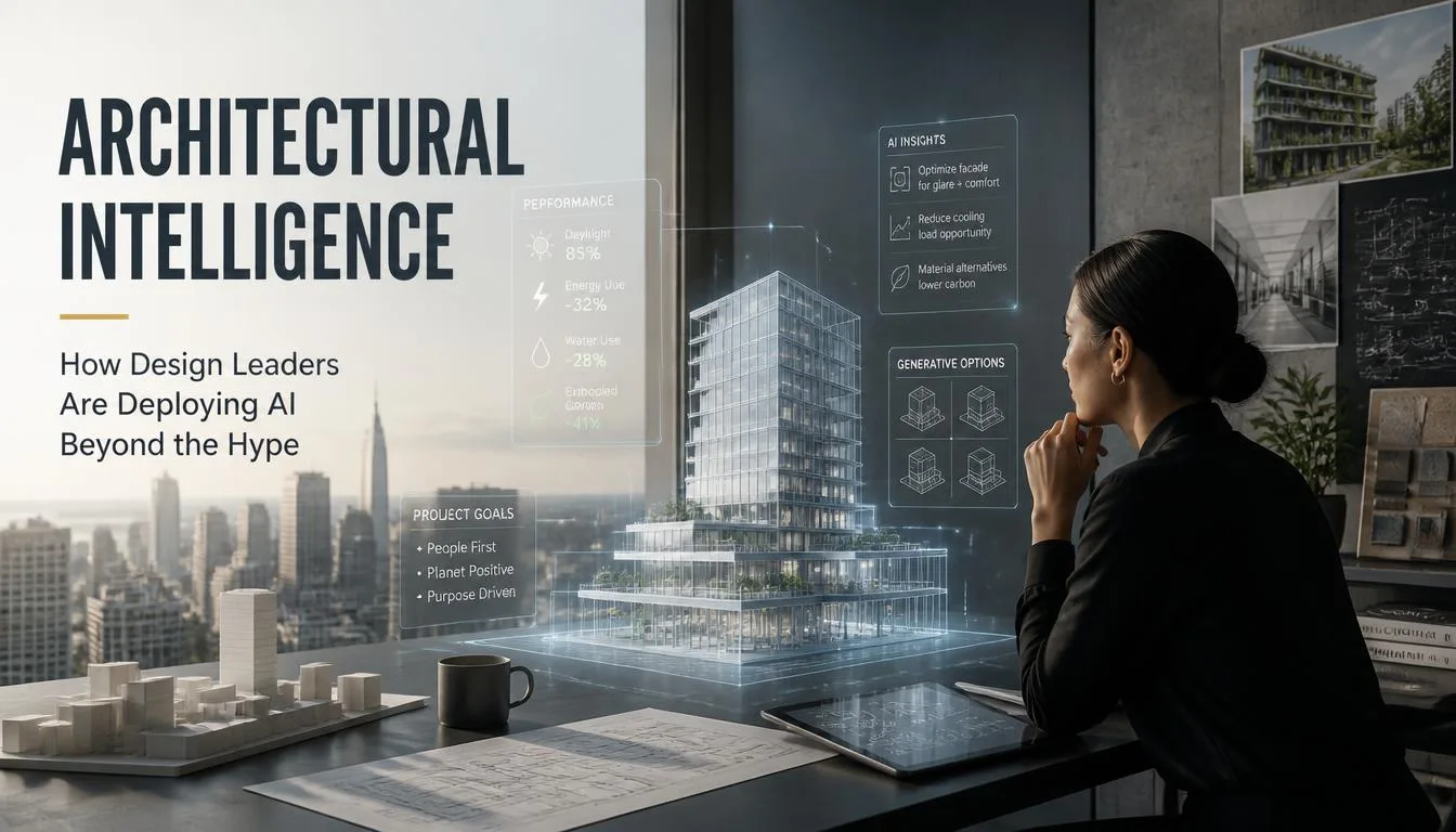 Architectural Intelligence: How Design Leaders Are Deploying AI Beyond the Hype