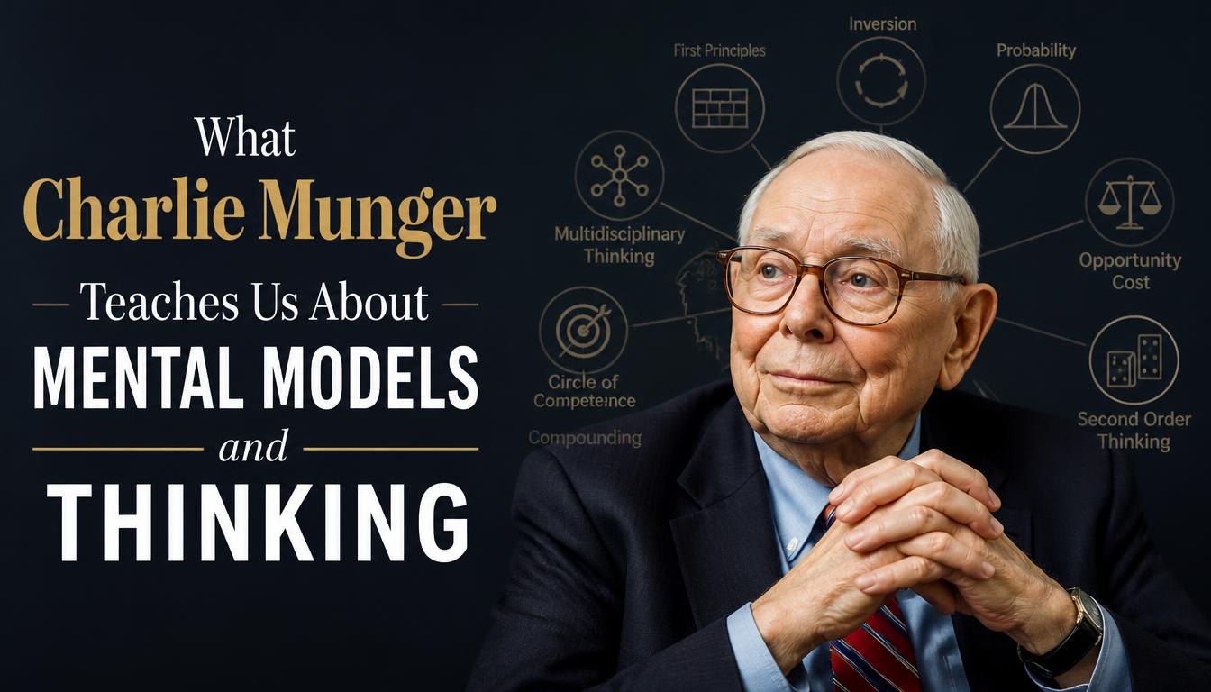 What Charlie Munger Teaches Us About Mental Models and Thinking
