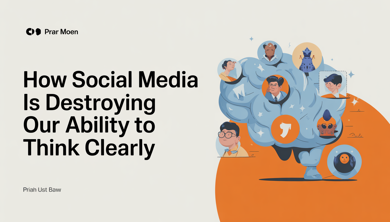 How Social Media Is Destroying Our Ability to Think Clearly