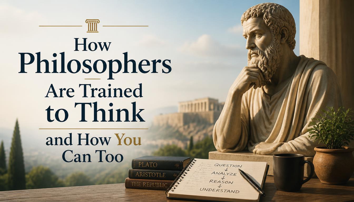  How Philosophers Are Trained to Think and How You Can Too