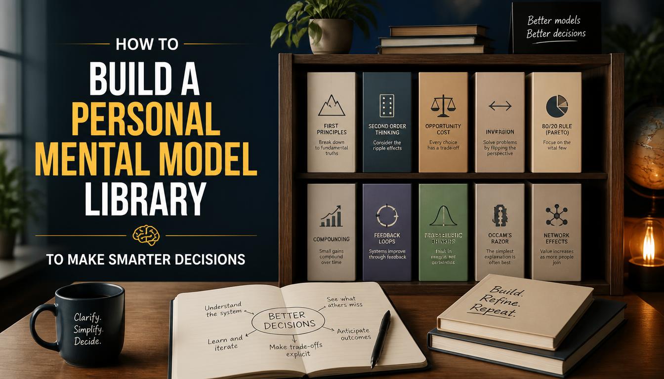 How to Build a Personal Mental Model Library to Make Smarter Decisions