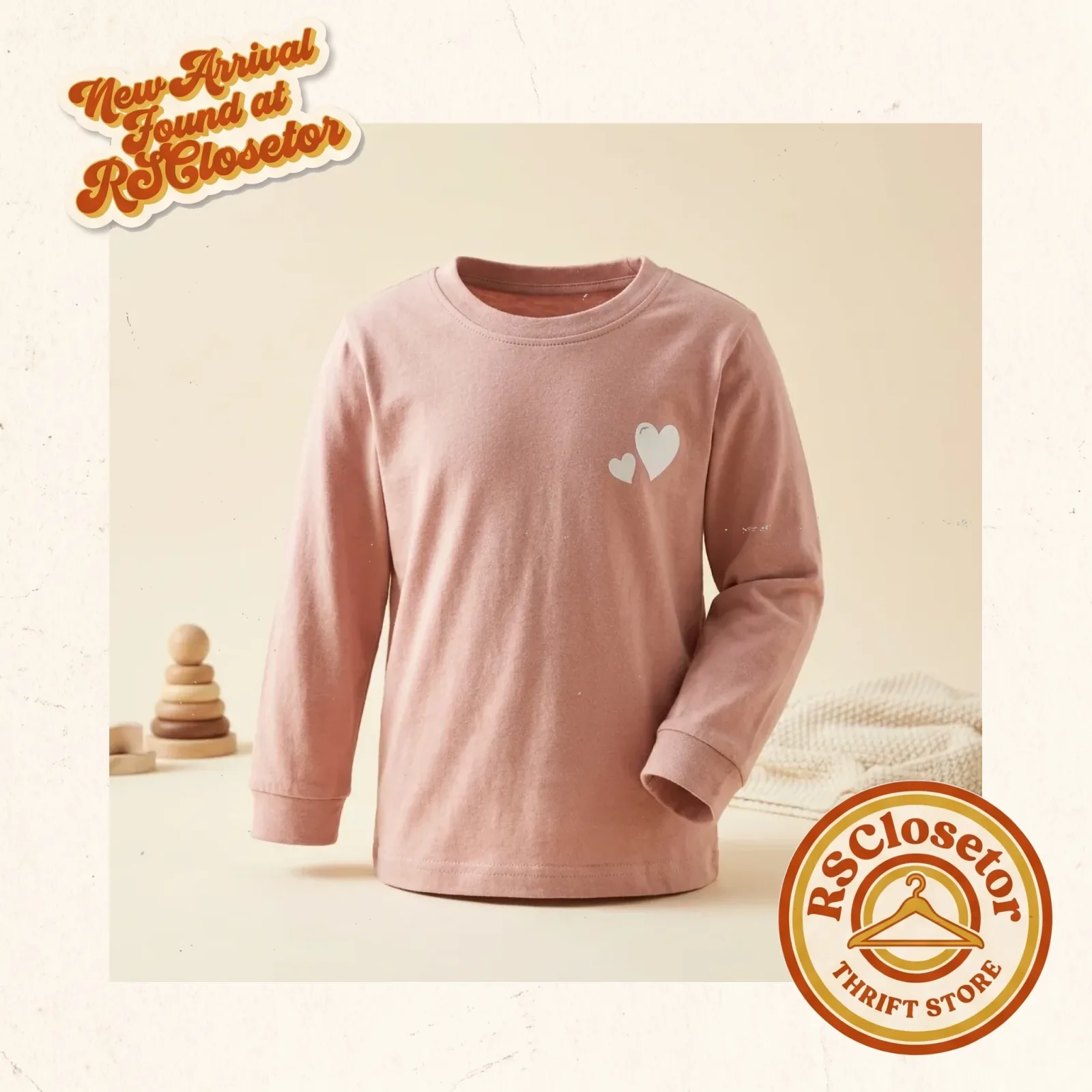 Sweetheart Long-Sleeve Basics Top