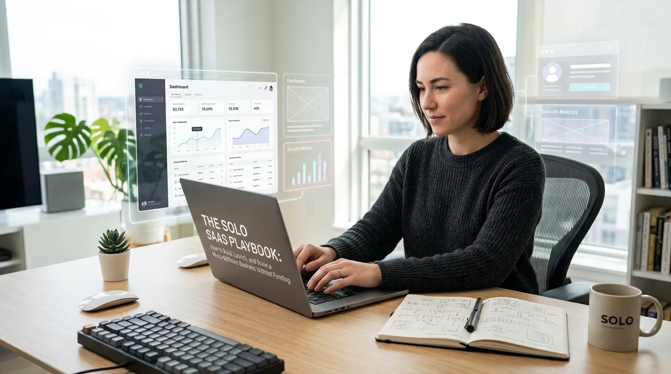The Solo SaaS Playbook: How to Build, Launch, and Scale a Micro-Software Business Without Funding