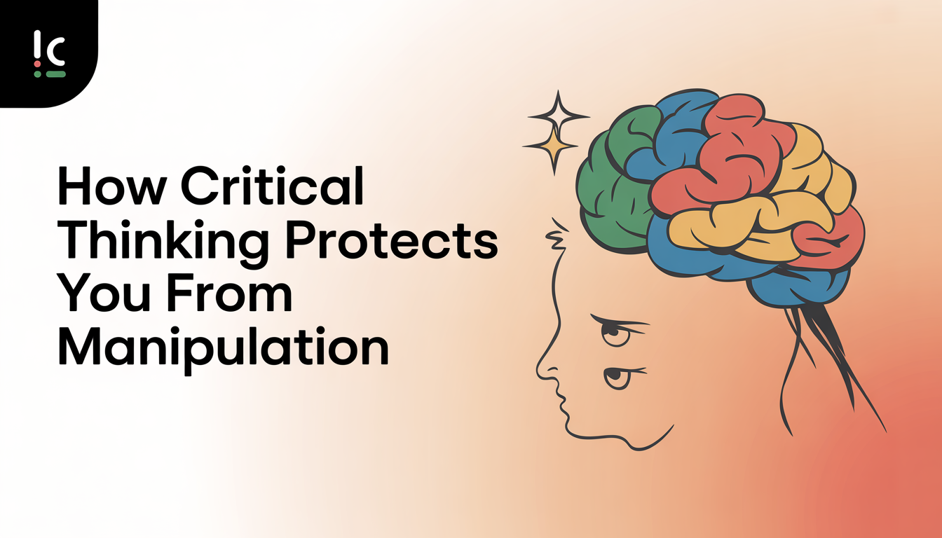 How Critical Thinking Protects You from Manipulation